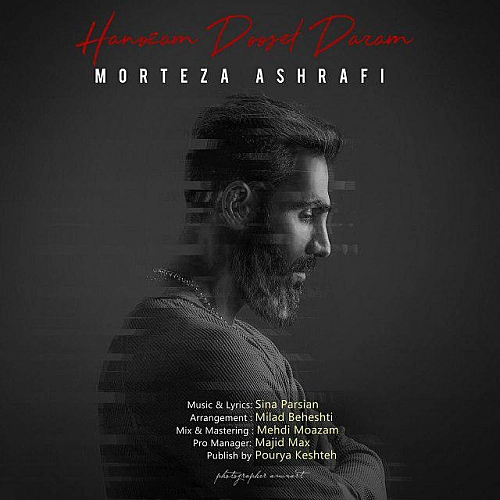 Cover artwork for Hanozam Dooset Daram by Morteza Ashrafi